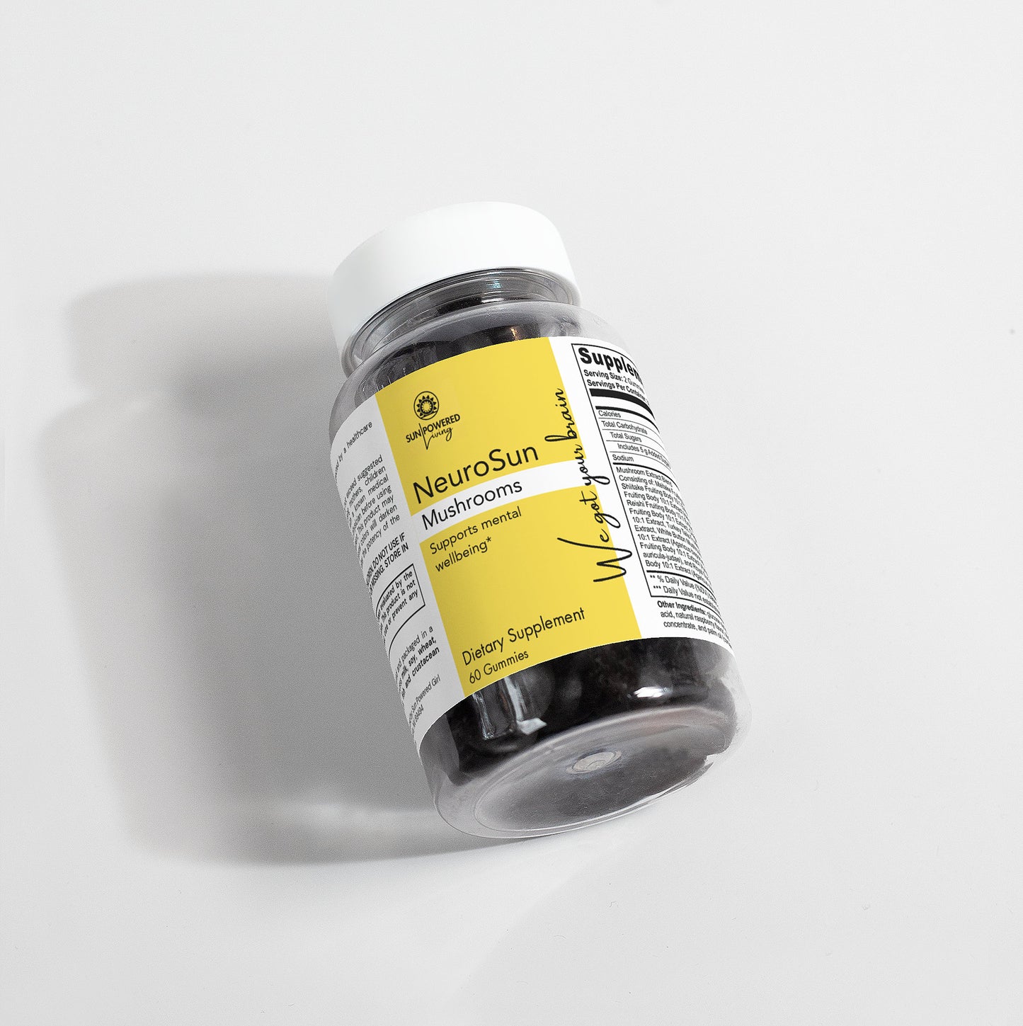 NEUROSUN Mushrooms - Fuel your brain. Strengthen immunity. Energize naturally - All in one delicious gummy.*
