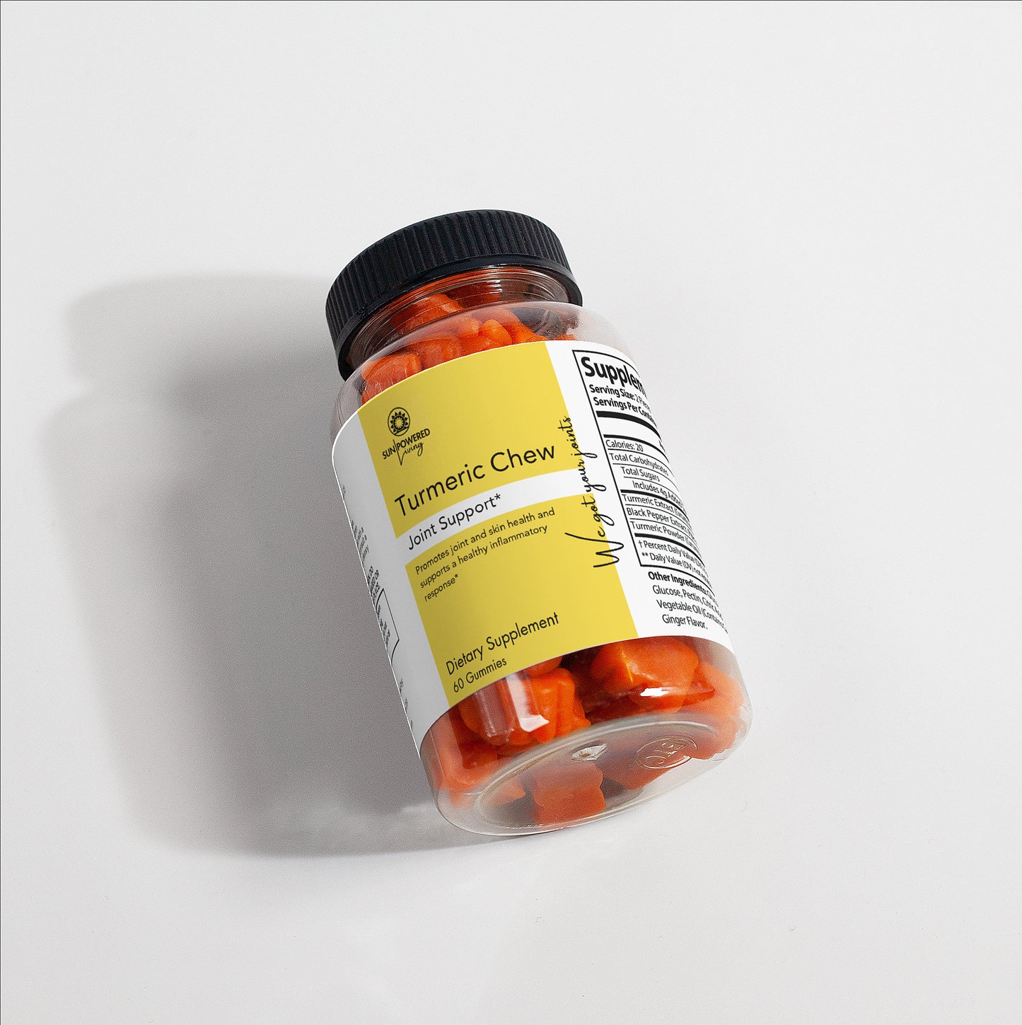TURMERIC CHEW – Curcumin gummies for joint support and health inflammatory response*