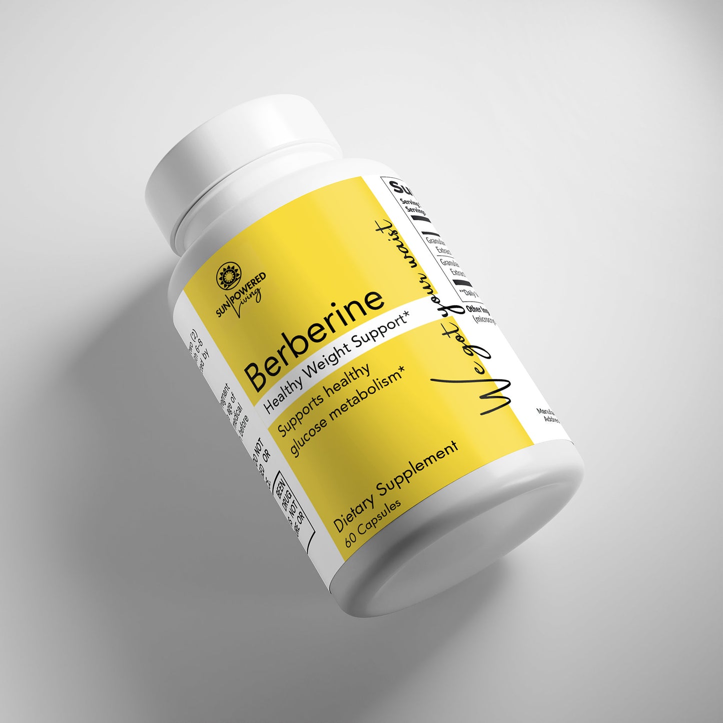 BERBERINE - Natural support for blood sugar balance, heart health and healthy weight management*