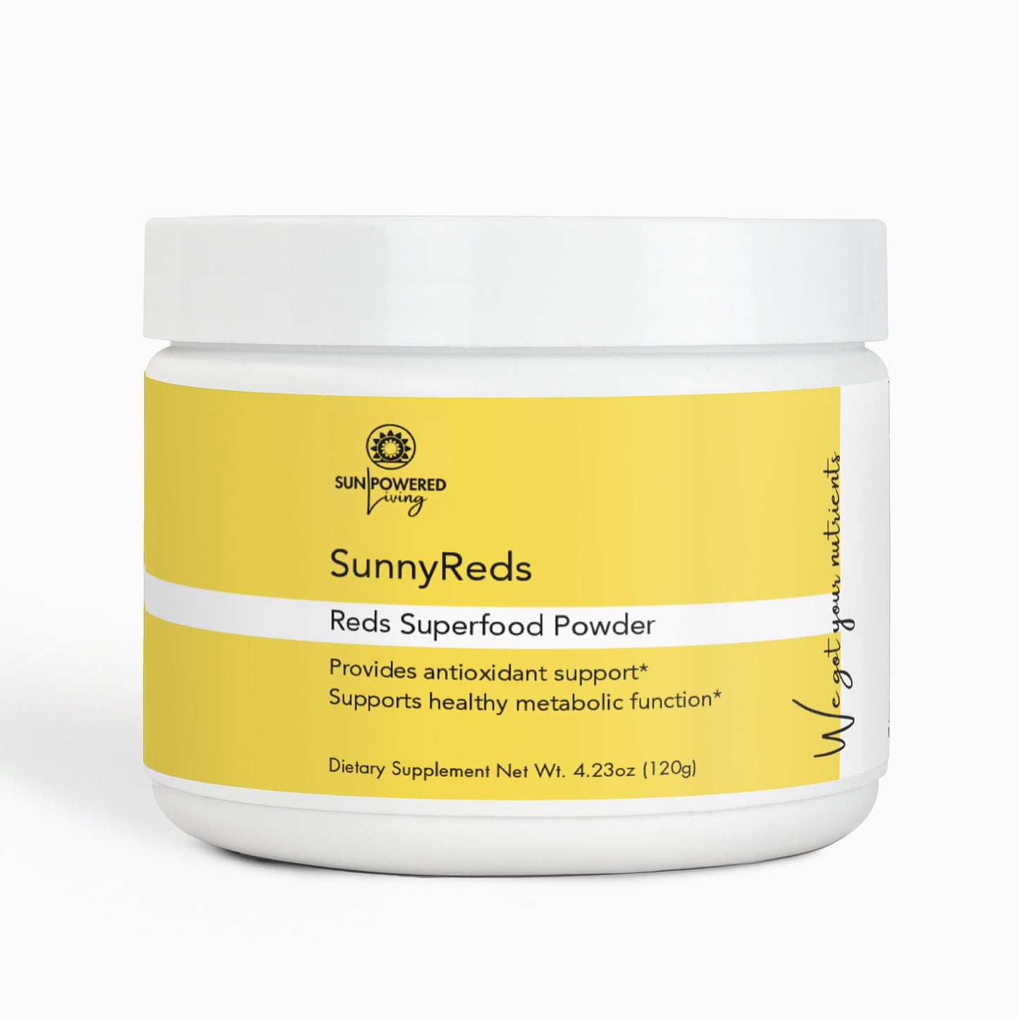 SUNNYREDS – Superfood reds powder for antioxidant & gut health support*