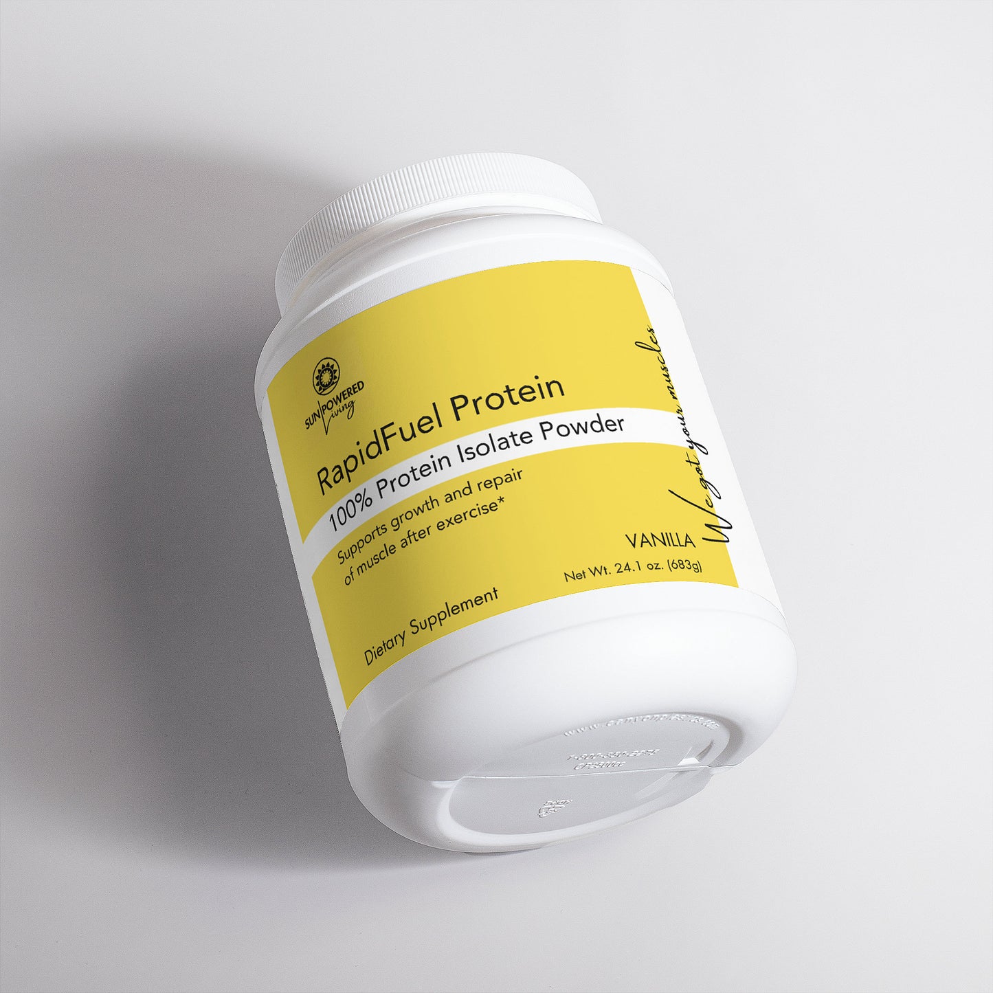 RAPIDFUEL PROTEIN - Pure protein, fast recovery, clean fuel for muscle growth*