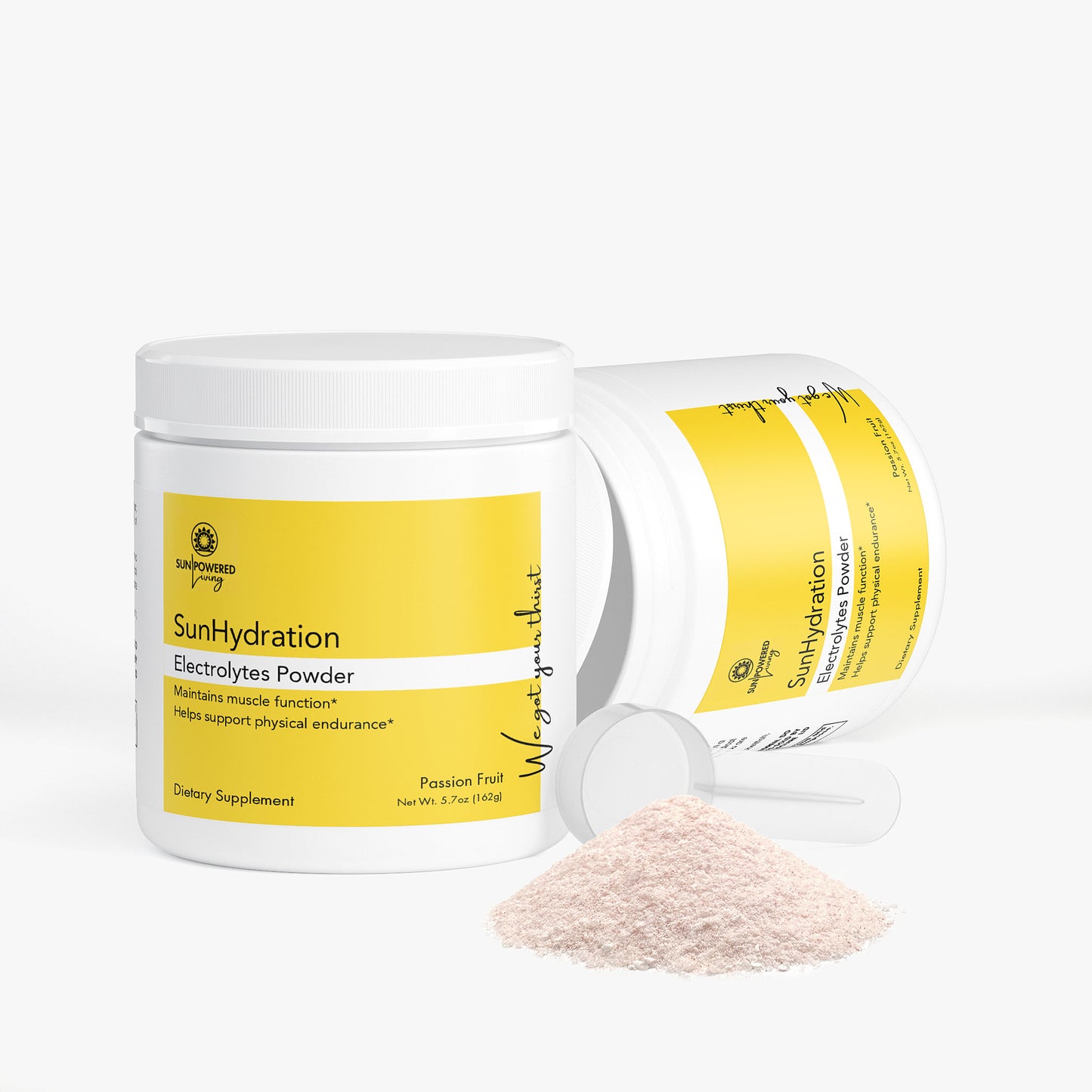 SUNHYDRATION (Passion Fruit) - Stay hydrated and energized. All-day electrolyte support with a delicious passion fruit flavor*