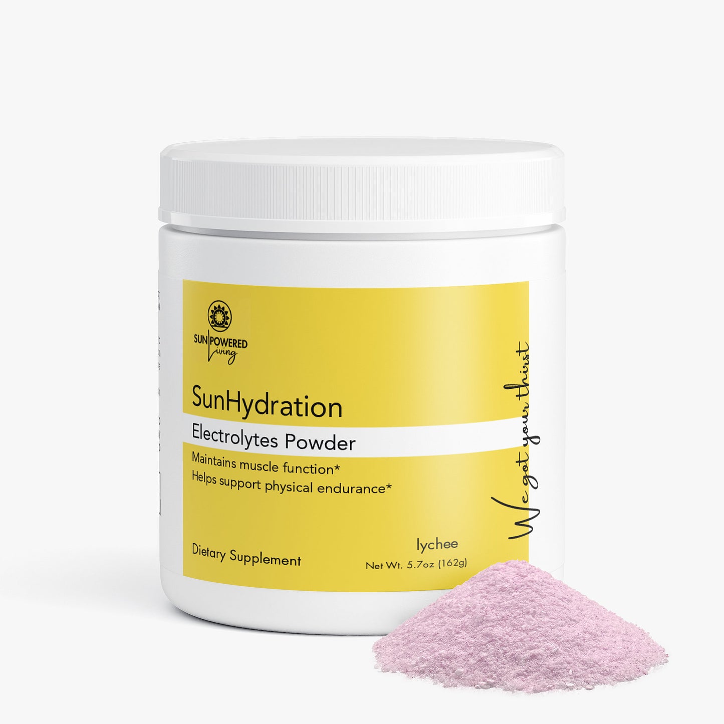 SUNHYDRATION (Lychee) - Stay hydrated and energized. All-day electrolyte support with a delicious lychee flavor*