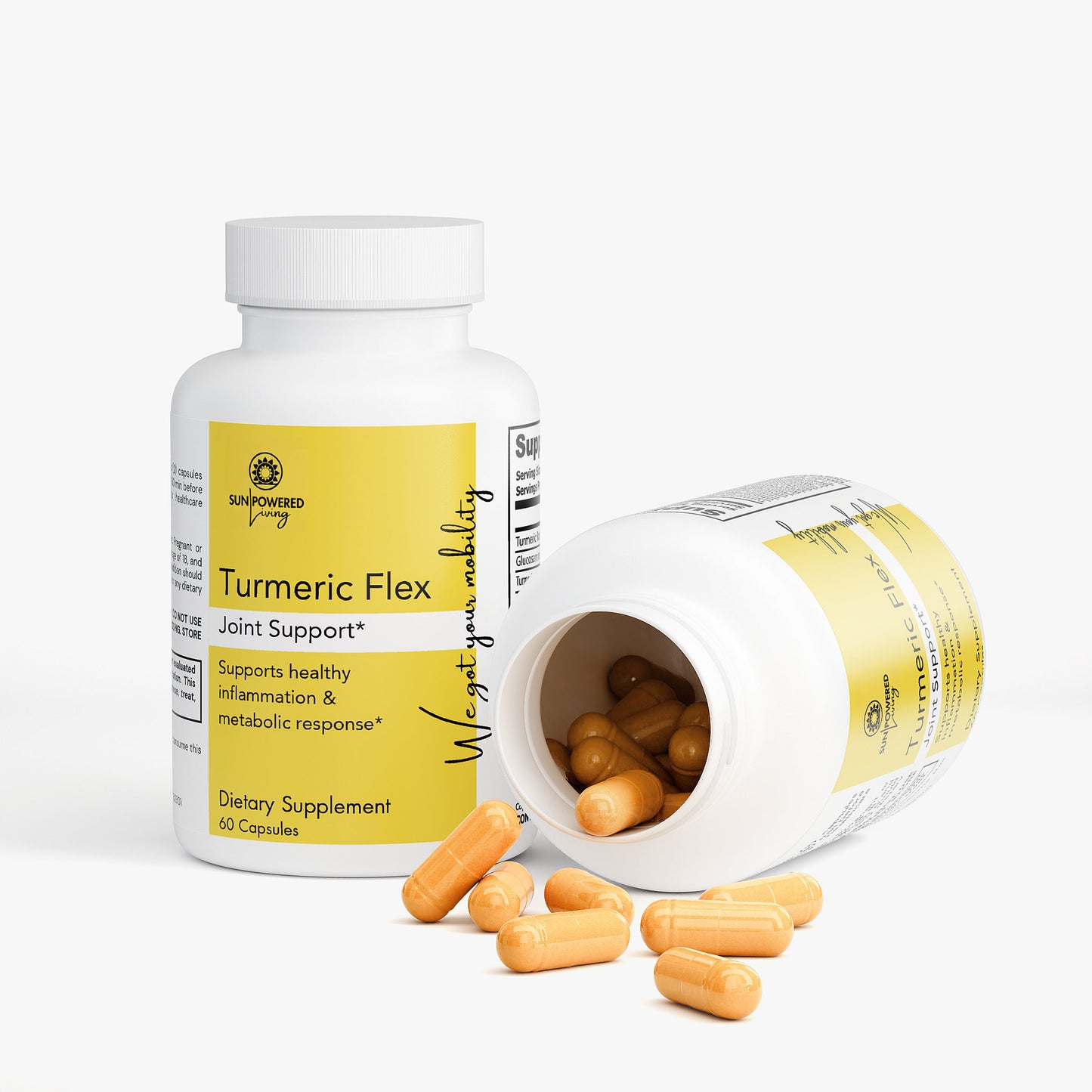 TURMERIC FLEX - Traditional botanicals. Modern relief. Daily support for joint health & flexibility.*