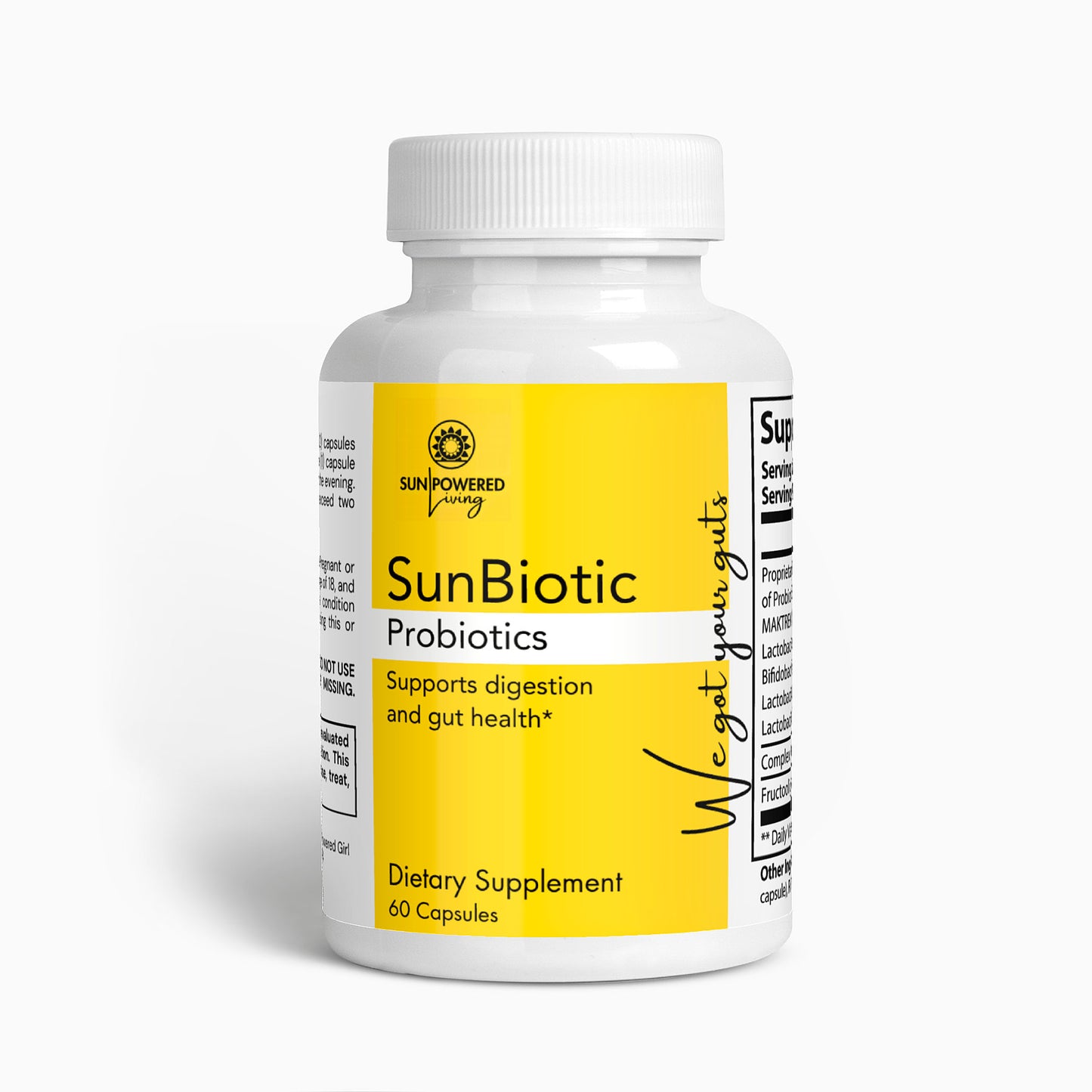 SUNBIOTIC – Probiotic with prebiotics for digestive, immune and gut-brain support*