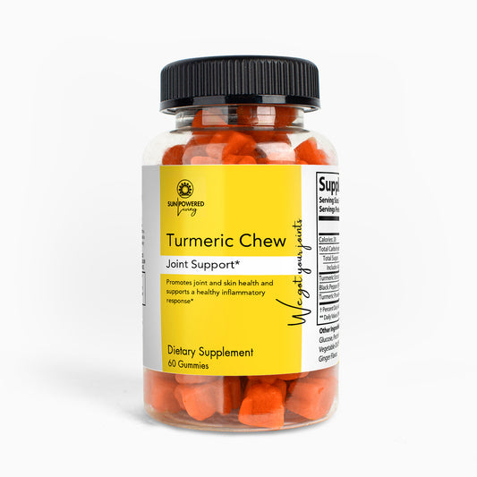 TURMERIC CHEW – Curcumin gummies for joint support and health inflammatory response*