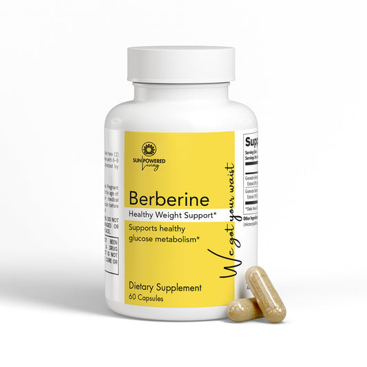 BERBERINE - Natural support for blood sugar balance, heart health and healthy weight management*