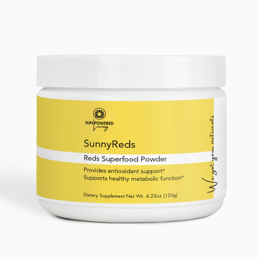 SUNNYREDS – Superfood reds powder for antioxidant & gut health support*