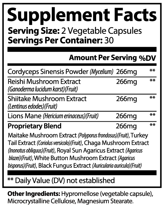 NeuroMushroom Blend